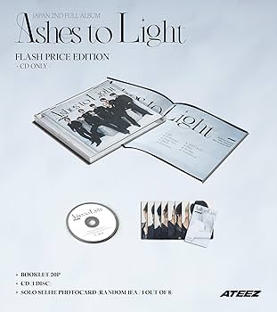 Amazon.co.jp: 【特典付】 ATEEZ Ashes to Light 【 初回フラッシュ